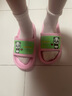 LA CHAPELLE HOMME男女儿童室内居家防滑洗澡软底可爱卡通凉拖鞋 粉色 32-33 实拍图