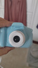 活石（LIVING STONES）儿童相机照相机7-14岁3-6高清数码拍照玩具女孩生日礼物12岁 蓝64G丨9600w双摄+全包硅胶 学生迷你相机新年礼物儿童节给女生 实拍图