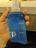 瑞尔士（WRELS） 户外越野跑步水壶折叠运动软水壶跑步饮水水袋登山硅胶咬嘴水杯 深海蓝150ml 实拍图