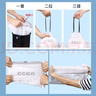 CCKO垃圾袋 加厚抽绳大号塑料袋子家用厨房卫生间商用防漏车载垃圾袋 21-30L(20个/卷)*5卷(共100只) 实拍图
