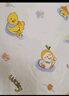爱贝迪拉包单新生儿防惊跳睡袋婴幼儿薄款秋冬包裹巾抱被包被纯棉A类四季 （双层）鸭鸭戏水 85cm*85cm 实拍图