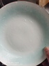 高档天青色日式陶瓷窑变碗4.5英寸釉下彩加厚米饭碗小面碗 盘 7英寸 4个 实拍图