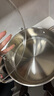 苏泊尔SUPOR 304不锈钢火锅5.0L复底燃气电磁炉汤锅28cm白色 ST28AA6-W 实拍图