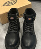 Dickies男士马丁靴高帮时尚男靴百搭舒适透气工装靴 黑色    42    实拍图