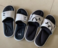 安德玛（UNDERARMOUR）Ignite 9女子软底运动休闲拖鞋3022717 白色100 38 实拍图