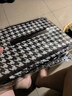 衣物收纳箱家用大容量折叠手提包抽屉式整理盒衣柜分层储物筐神器 千鸟格【带底板】1个 实拍图