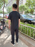 雾卡 【三件装】短袖t恤男纯色棉宽松夏季士半袖潮流衣服情侣装 卡其+深灰+黑色 XL 建议135-150斤 实拍图
