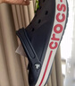 卡骆驰crocs洞洞鞋贝雅男鞋女鞋轻便耐磨一脚蹬拖鞋休闲鞋|10126 白-100 43 (270mm) 实拍图