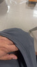 回力（Warrior）短袖男夏季户外运动防晒体恤男士凉感透气冰丝速干t恤 深灰  XL  实拍图
