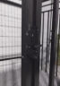 北鼻狗【升级全管加强 】狗笼中型犬大型犬狗笼子宠物狗狗笼子金毛用品 升级四面全管底部加强 黑色 110*75*90CM 建议100斤内 实拍图