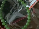 印象眸和田玉手链碧玉手串浅青色圆珠单圈转运珠女款节日礼盒情人节礼物 清风徐来 实拍图