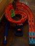 风火轮（HOT WHEELS）生日礼物儿童赛车玩具礼盒男孩玩具-特技回环竞速轨道套装HTK17 实拍图