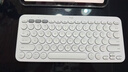 罗技（Logitech）时尚系列 K380 键盘 蓝牙办公键盘 无线键盘 女友 便携超薄键盘 笔记本键盘 芍药白 实拍图