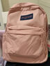 JANSPORT杰斯伯双肩包女学生旅行包26L旅行轻便透气书包男背包 4QUTDH7雾凇-侧边袋 实拍图