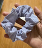 高级感小清新大肠发圈可爱甜美发绳扎头发发饰糖果色女孩头绳头饰 紫色 实拍图