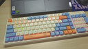 狼途（LANGTU）GK102星海三模机械键盘  游戏键盘 102键混光背光键盘 游戏办公吃鸡键盘 金轴 实拍图