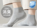 猫人【100%纯棉袜6双】男士袜子男秋季抑菌防臭短袜吸汗运动男无骨袜 实拍图