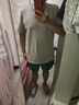 京东京造t恤男短袖男士t恤夏衣服男装白小T男女 苏超定制 浅灰色 L 实拍图