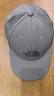 北面（The North Face）鸭舌帽情侣Classic 66棒球帽运动帽户外舒适遮阳25新品|4VSV SOU/深灰色 OS/均码/57.8cm 实拍图