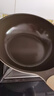 炊大皇钛盾炒锅 麦饭石色不粘锅多功能少油烟炒菜锅平底锅30cm 实拍图
