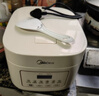 美的（Midea）低糖电饭煲电饭锅0涂层3升2-3人无涂层316L不锈钢内胆一键柴火饭微压家用多功能MB-3E91LS 实拍图