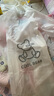 牧萌（moremerry）儿童雨衣男童女童学生上学带书包位卡通雨披 磨砂白加厚款4XL 实拍图
