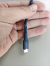 罗马仕苹果数据线快充线编织PD27W/20W通用iPhone14/13/12Promax/11Pro手机充电线 2米 钛蓝色 实拍图