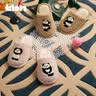 野兽派家居（tbh）Pingu针织绞花男女拖鞋室内居家保暖鞋子家居鞋送人礼物 36-37 实拍图