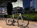 坎普（CAMP）RADON 公路车铝合金顺泰18变速单车圈刹运动赛车碳纤维前叉自行车 闪银色 18速 520码 实拍图