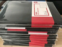 得力（deli）16K大号商务皮面笔记本会议记事本文具办公用品112张/本 黑色3161 实拍图