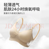 美德乐（Medela）哺乳文胸产后喂奶孕妇内衣单层前开扣轻盈款 黑色 XL 实拍图