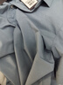 雅戈尔（YOUNGOR）短袖POLO衫男翻领扁机领长绒棉棉弹POLO衫新品 VSPC533060QCA蓝色 XL 实拍图