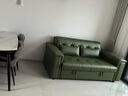 堂和聚沙发床美式简约小户型客厅中古风折叠一体两用头层牛皮猫爪皮卧室 【S级抗菌猫抓皮】 外径1.25米【有扶手】 实拍图