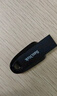 闪迪（SanDisk）128GB USB3.2 U盘 CZ550黑色 读速100MB/s 安全加密 数据恢复 学习办公电脑车载 高速大容量优盘 实拍图