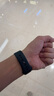 Apple/苹果 Watch Series 10 智能手表GPS款46毫米亮黑色铝金属表壳黑色运动型表带S/M MX263CH/B 实拍图
