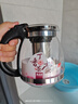 紫丁香茶壶加厚玻璃茶具带过滤茶水壶茶水分离飘逸杯大容量泡茶器1.5L 实拍图