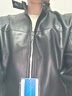 HLA海澜之家夹克男25轻商务时尚PU纯色立领外套男秋 实拍图