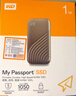 西部数据（WD）1TB NVMe 移动固态硬盘（PSSD）My Passport随行SSD type-c接口 1050MB/s 手机直连笔记本两用外接 实拍图