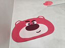 慢说卡通风浴室地垫家用卫生间脚垫厕所门口吸水地毯防滑耐磨淋浴垫子 粗眉粉熊 40cm*60cm 实拍图