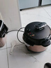 九阳压力锅6升双胆电高压锅大容量智能预约电压力煲煮饭煲汤 黑色 6L 双胆 实拍图
