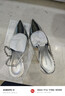 CHARLES&KEITH质感链条尖头高跟凉鞋子女鞋生日礼物女送女友CK1-60280377 Silver银色 36 (230) 实拍图