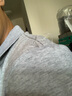 皮尔卡丹短袖T恤男棉夏季翻领polo体恤衫上衣服男士短袖男装t恤打底衫 177浅灰 L （110-125斤） 实拍图