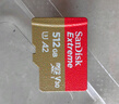 闪迪（SanDisk）512GB TF(MicroSD)内存卡 4K极速金卡A2 V30 U3行车记录仪 运动相机无人机 监控存储卡 读190MB/s 实拍图