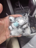 乐蕾迪汽车摆件中控台屏幕迷你车载可爱车内装饰品通用 熊猫款8件套 实拍图