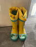 lemonkid儿童雨鞋高筒女童男孩防水防滑橡胶雨靴学生水鞋 粉色蛋糕 34 实拍图