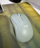 罗技（Logitech）M221 轻音鼠标 无线鼠标 办公鼠标 对称鼠标 带无线微型接收器 薄荷绿 实拍图