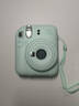 富士（FUJIFILM） instax mini12立拍立得一次成像相机 3英寸相纸一次成像旅游相机 MINI 12 薄荷绿 实拍图