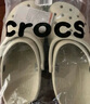 crocs卡骆驰檀健次同款洞洞鞋男沙滩鞋|10001 大气灰-1FT 36/37(220mm) 实拍图
