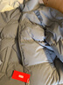 京东京造羽绒服男女情侣同款真鸭绒冬季外套面包服轻松羽绒 灰蓝色 L 实拍图