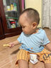 禾泱泱婴幼儿有机菱格纹磨牙棒尝鲜装16g 宝宝零食高钙原味舒适磨牙 实拍图